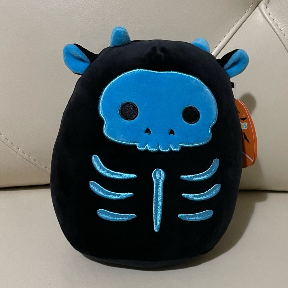 NWT 8in Tegan the Blue Skeleton Bull
